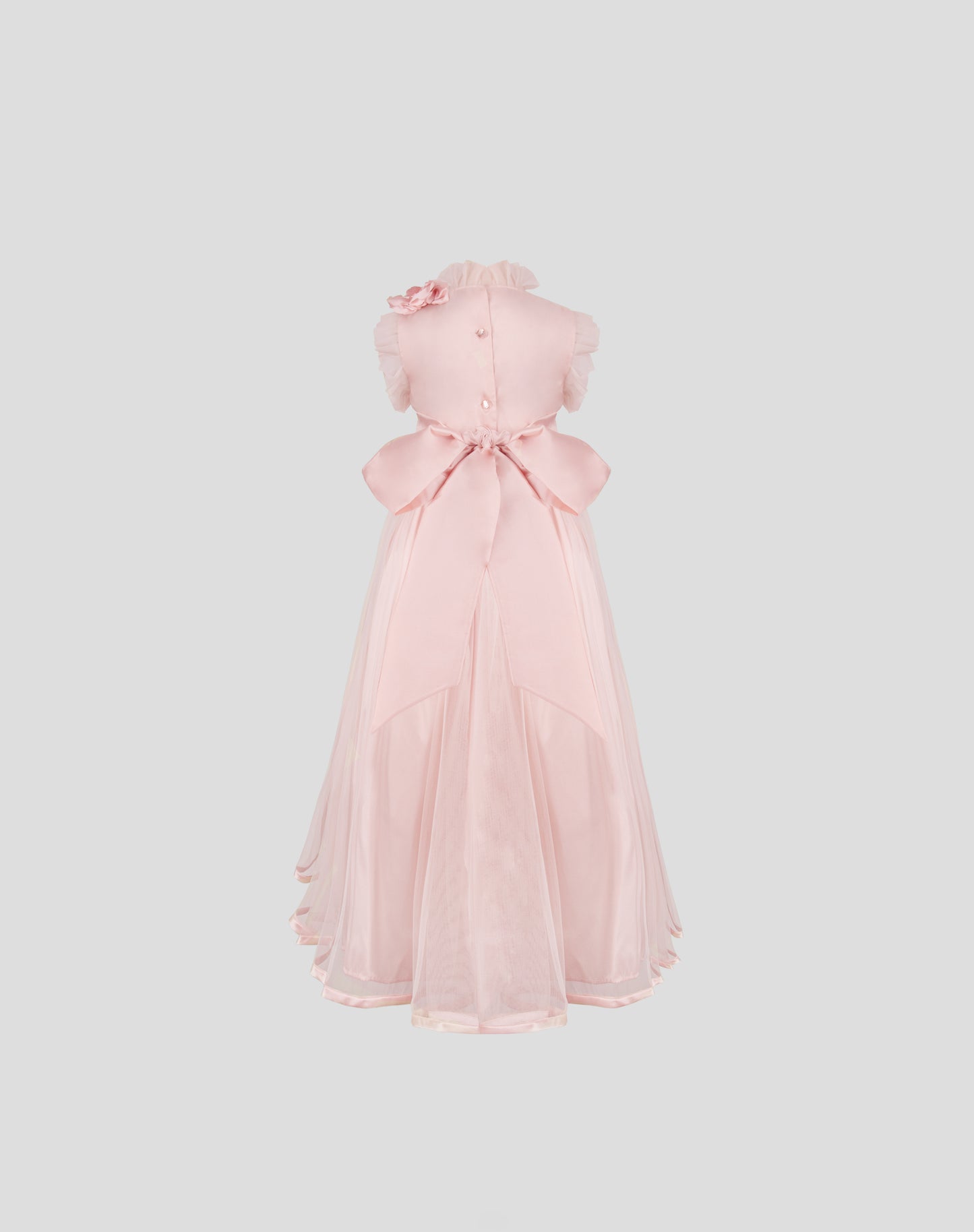 Vestido Infantil Rosa 02-631