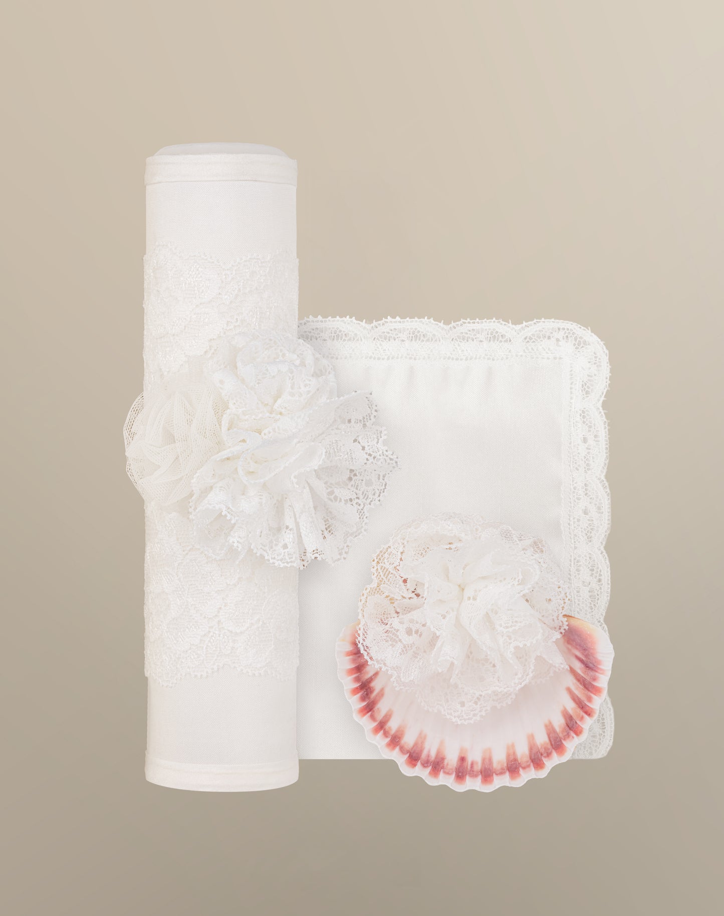 Set de vela bautizo hueso 02-726