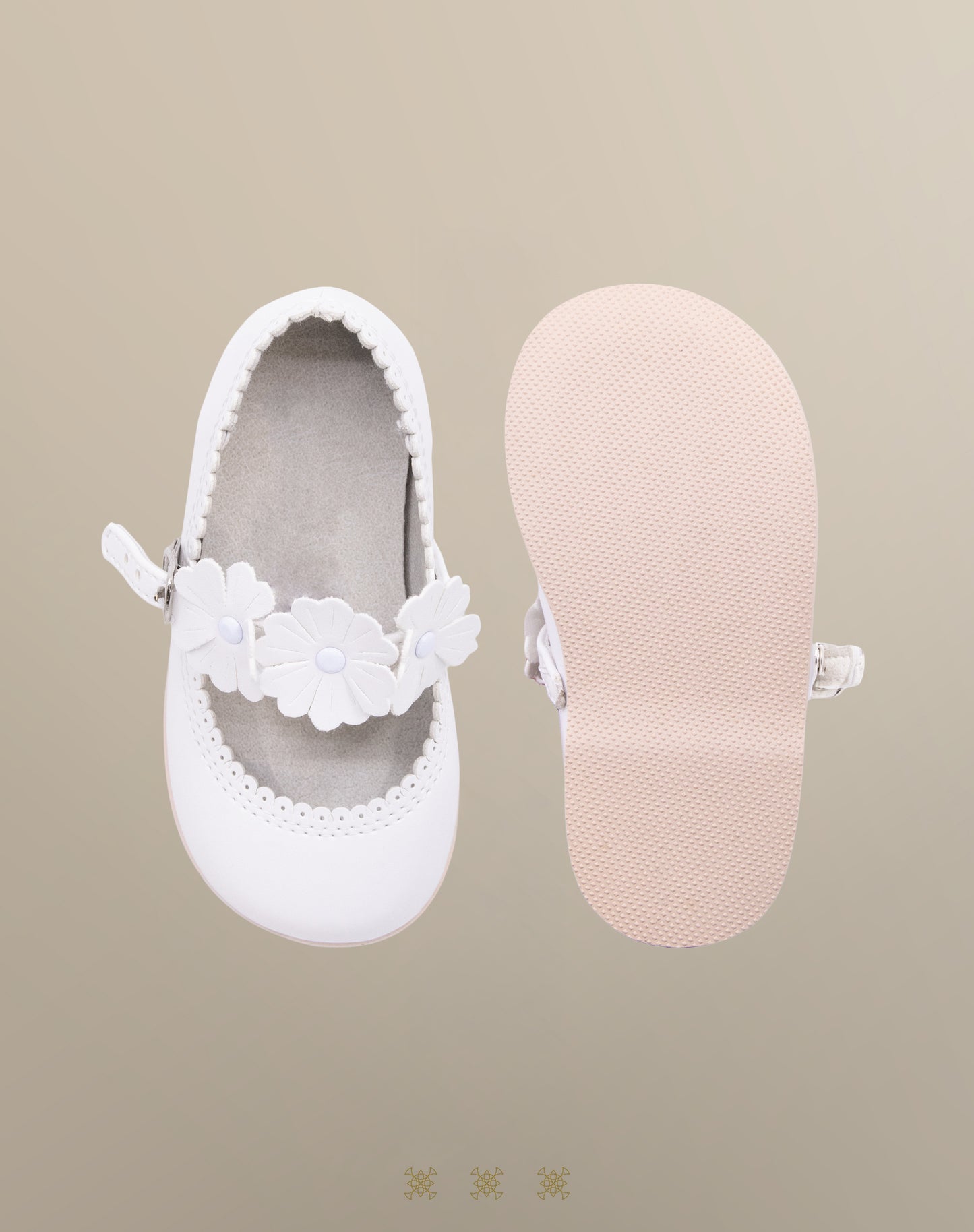 Zapatos de niña infantil blanco 03-079