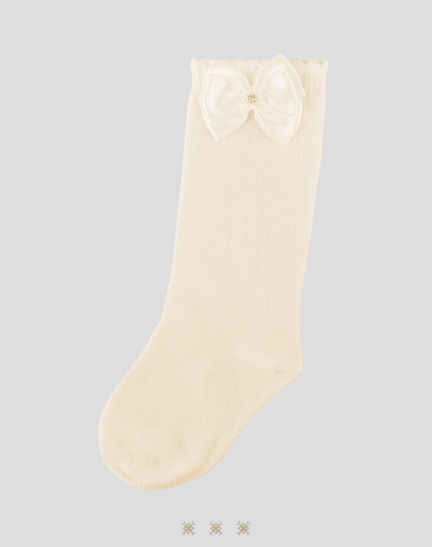 Calceta alta moño pequeño 03-290