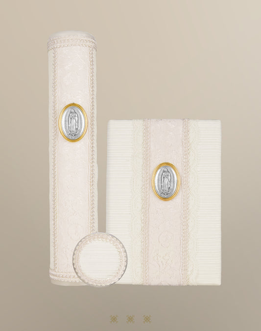 Set de vela primera comunión hueso 04-353