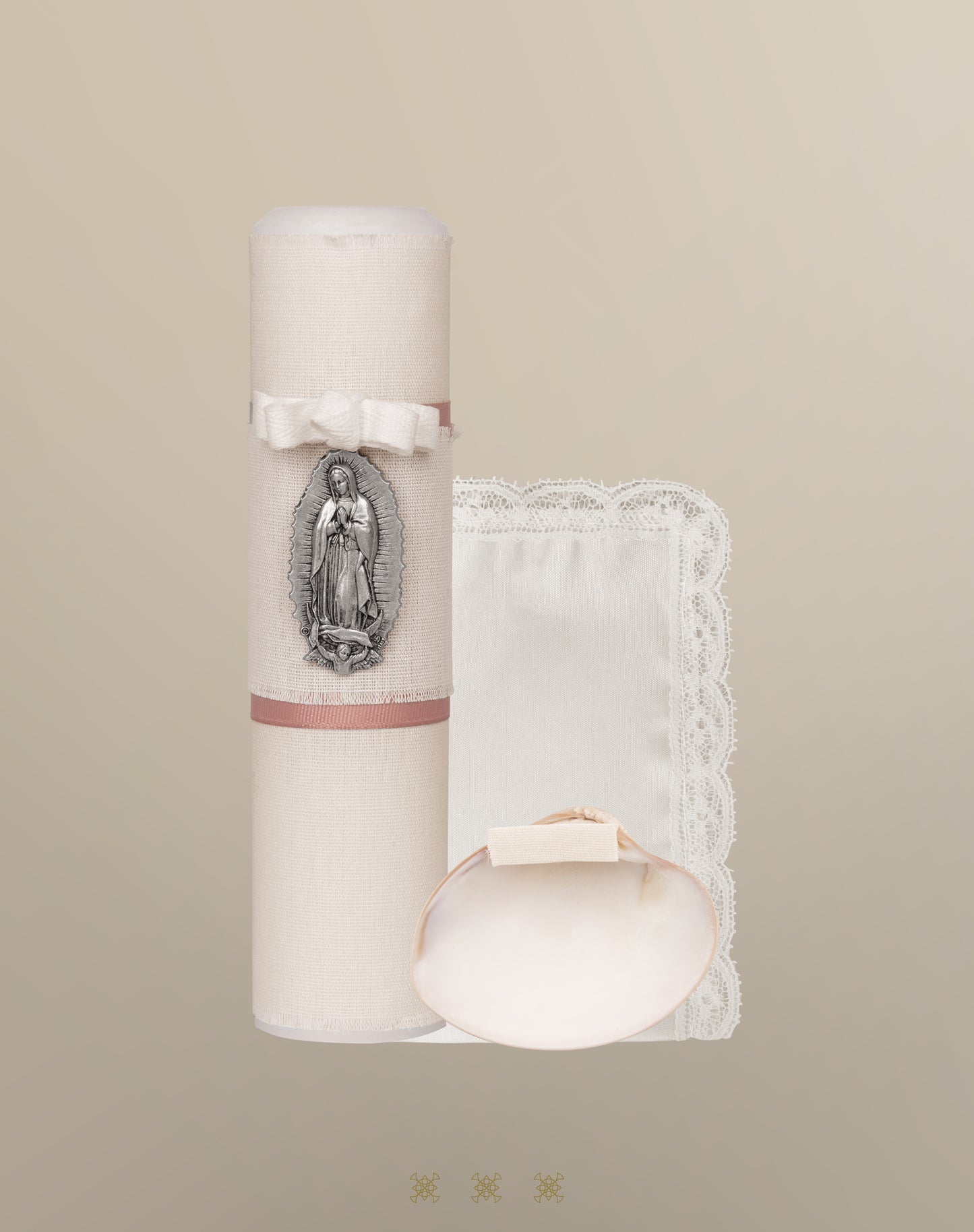 Set de vela bautizo 04-471