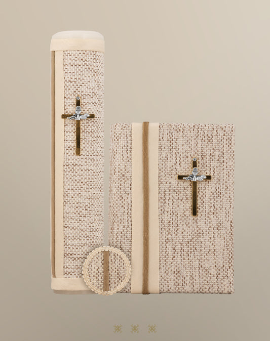 Set Comunion Beige 04-481