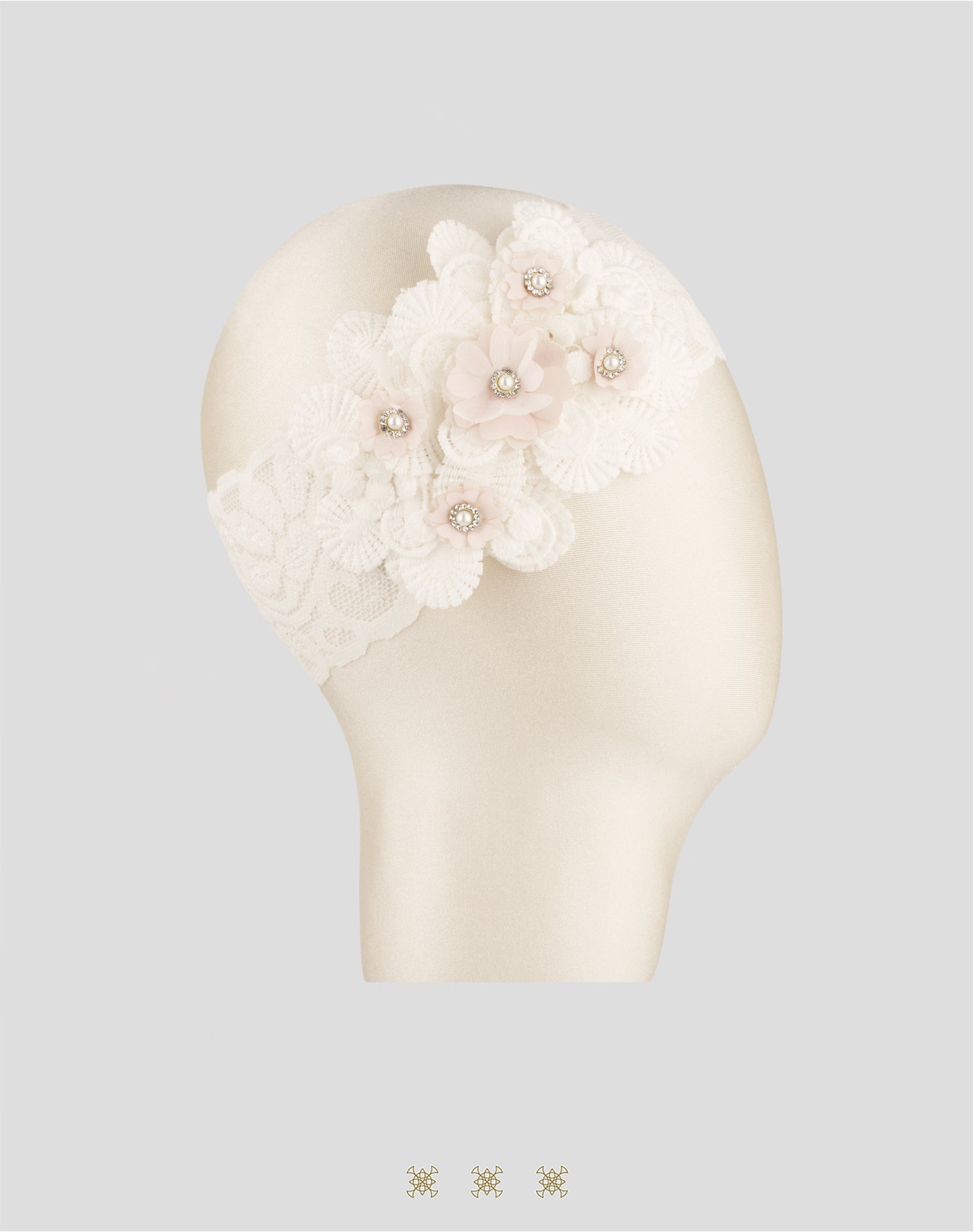 Tiara para bebé hueso 04-515
