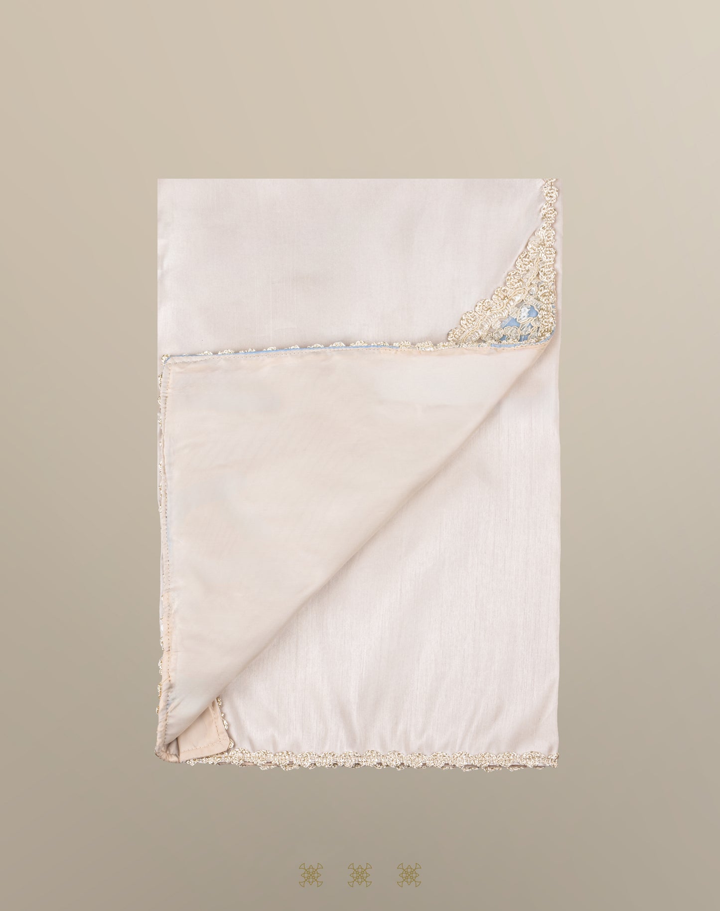 Kit ropón azul con beige 05-045