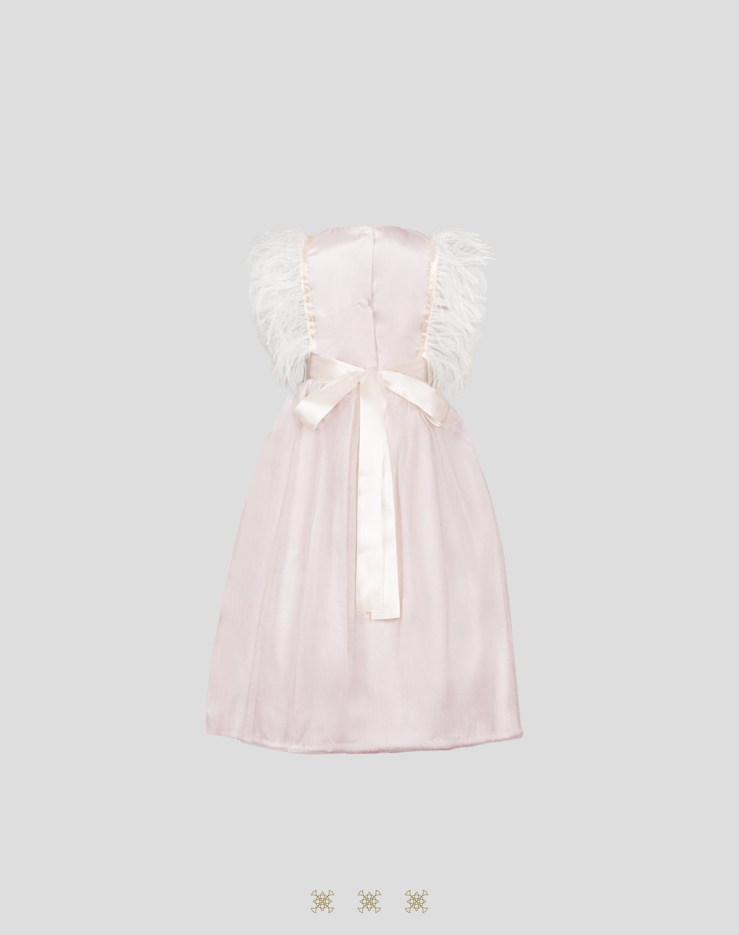 Vestido Infantil blush 08-140