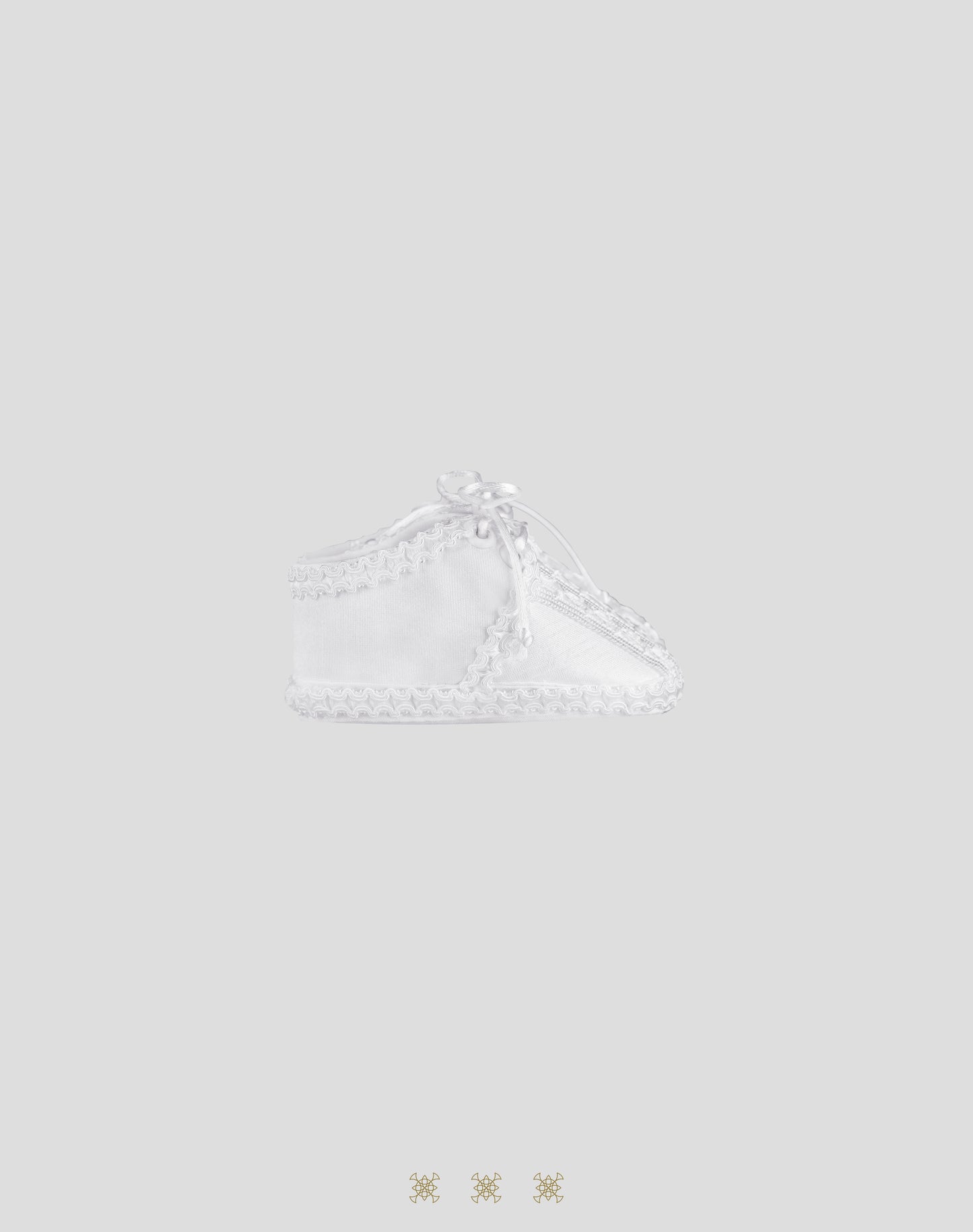 Zapato Infantil blanco tela 13-057