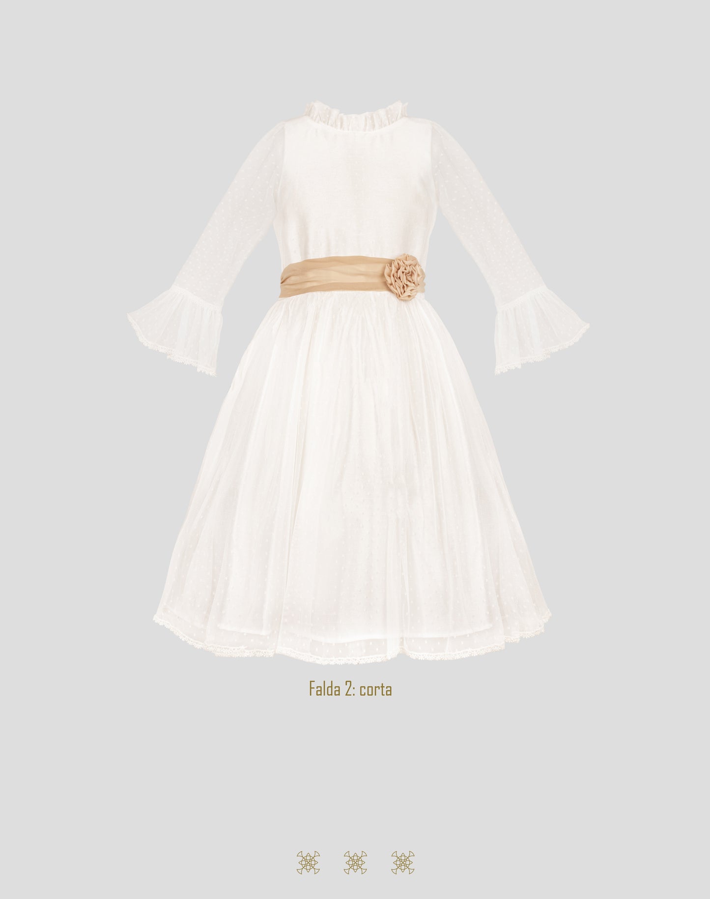 Vestido desmontable 16-040