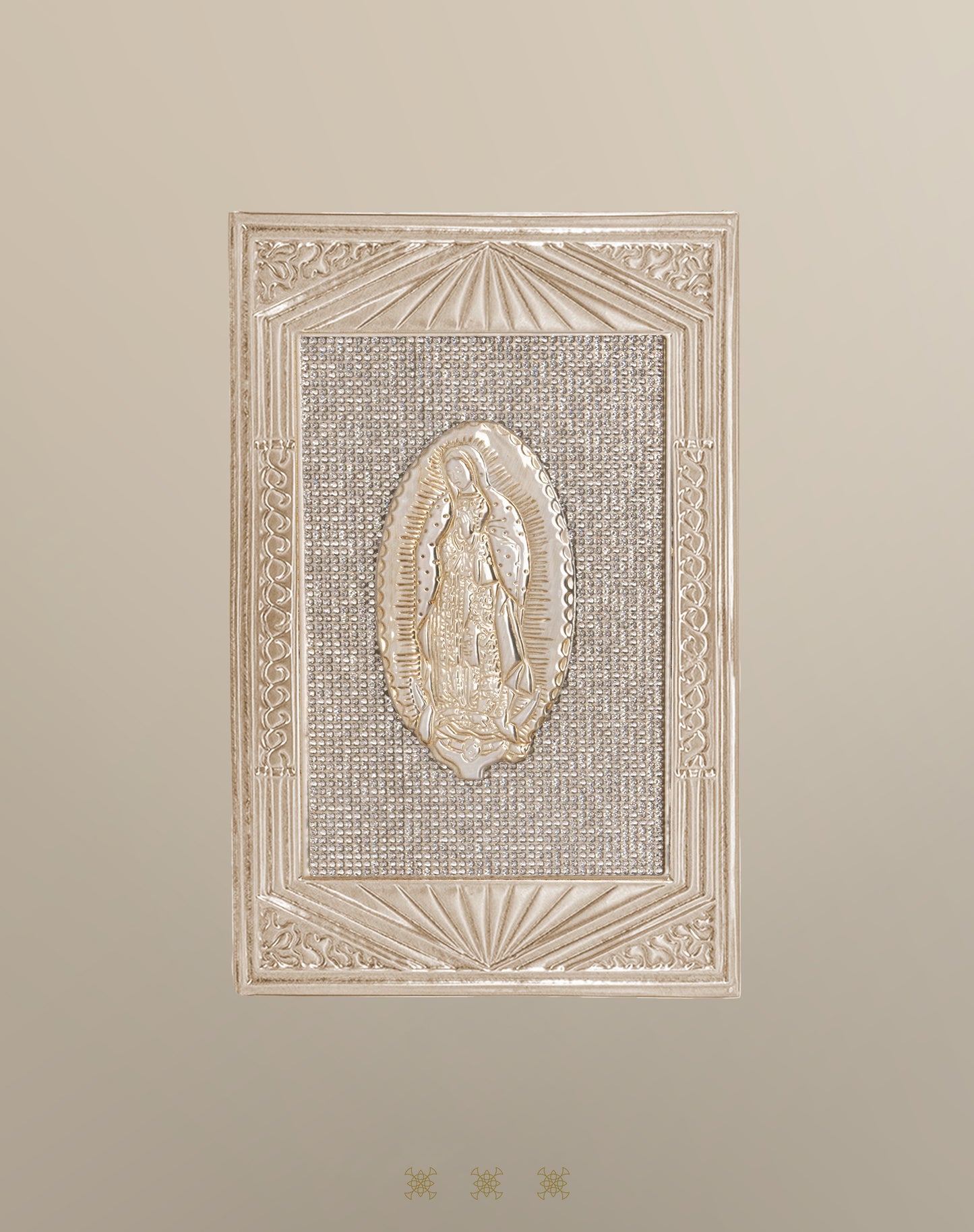 Biblia de boda Repujado dorada 17-247