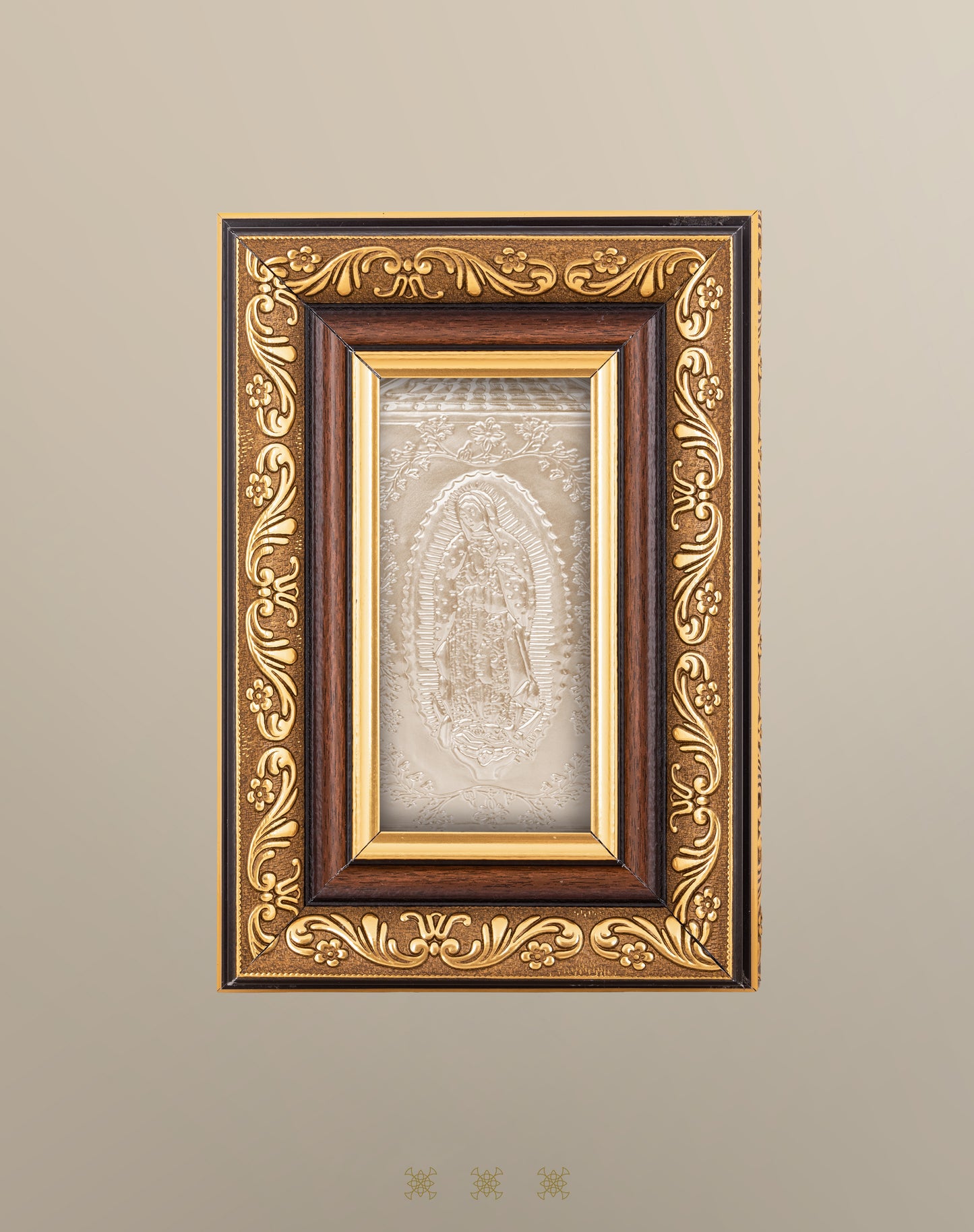 Biblia de boda con cofre dorado 17-326