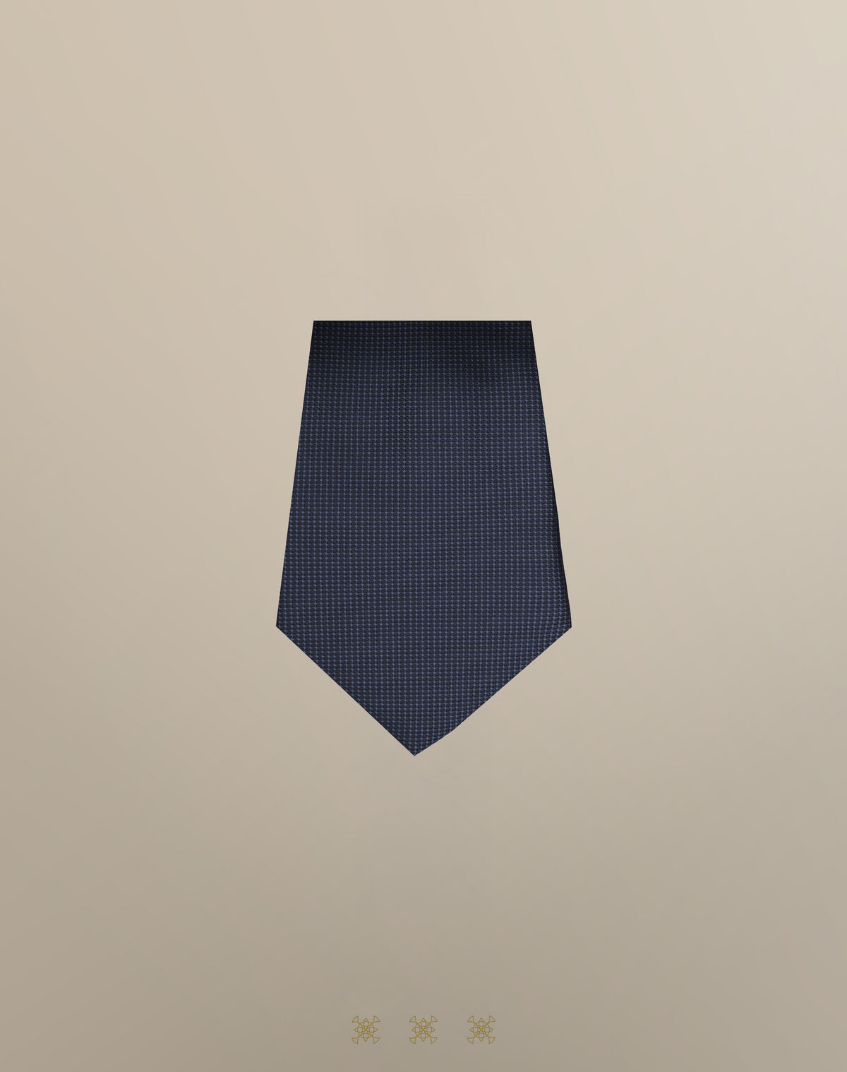 Corbata azul sin nudo 70-003