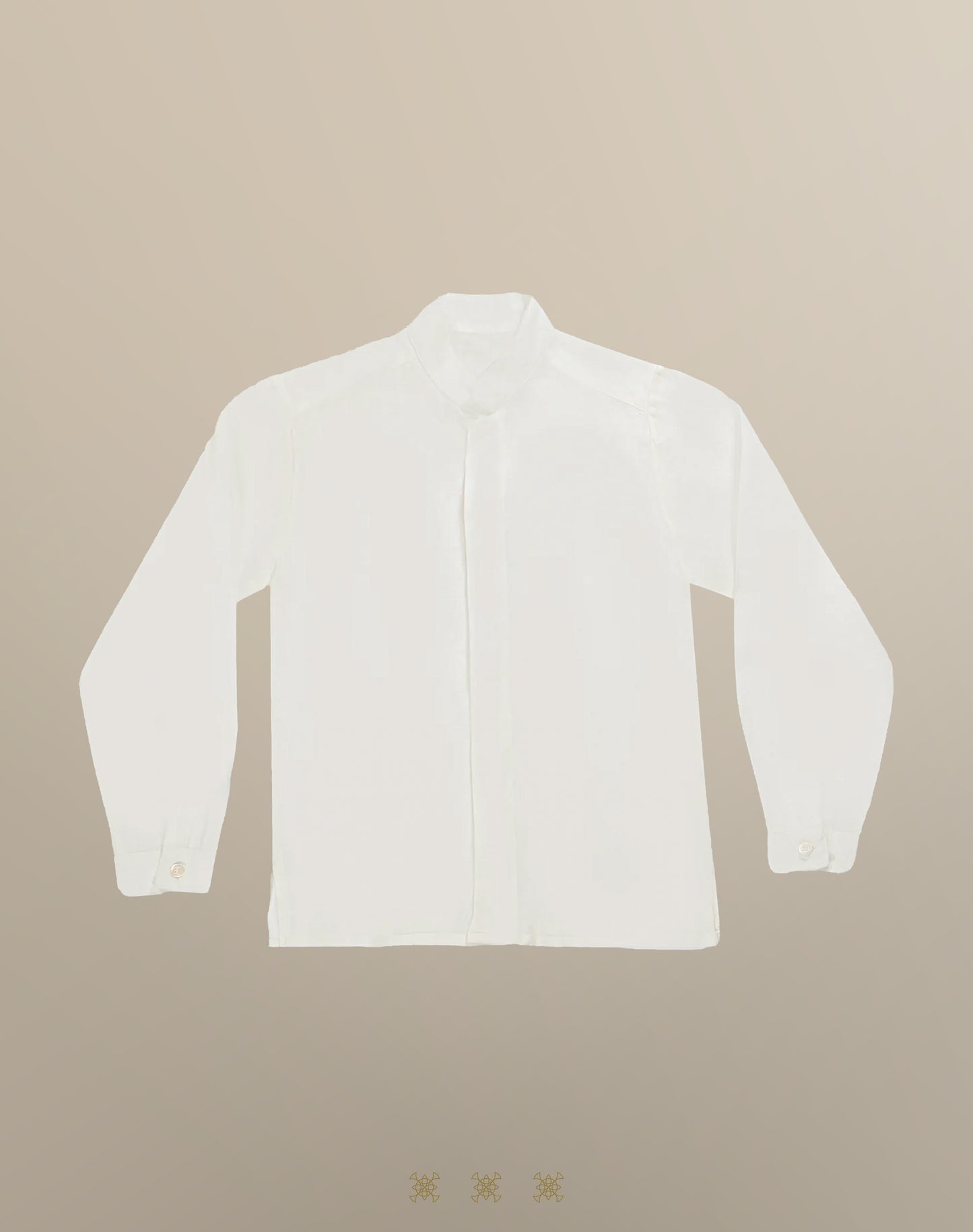 Camisa Guayabera hueso 83-005