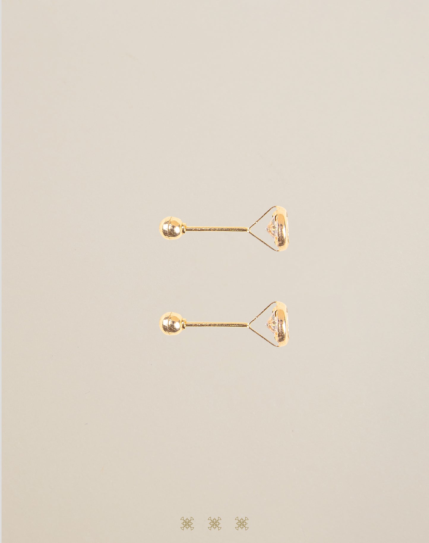 Broquel Oro 10k 86-068