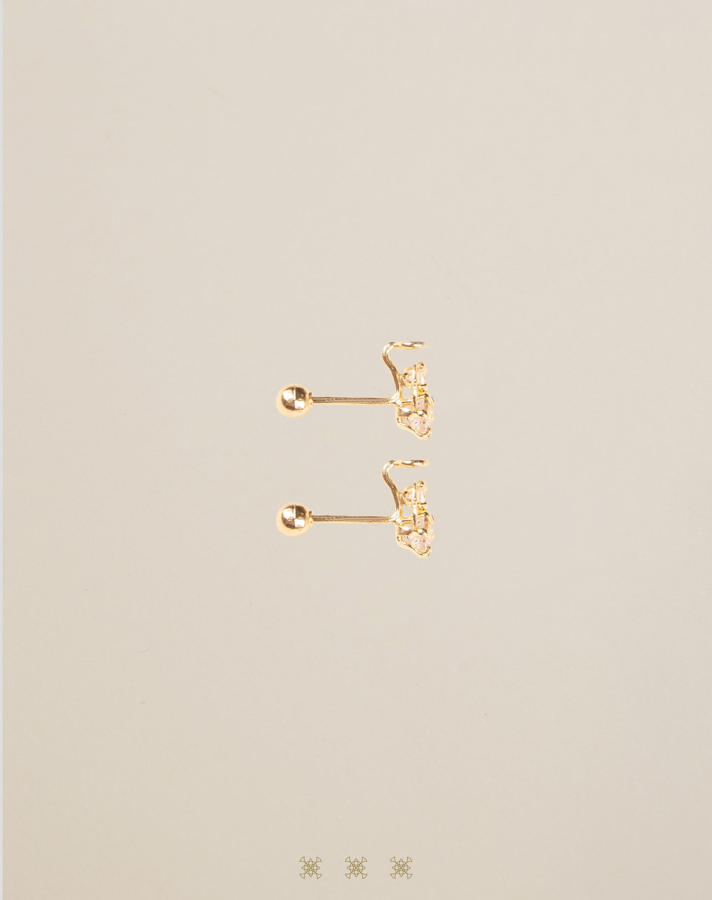 Broquel Oro 10k 86-178