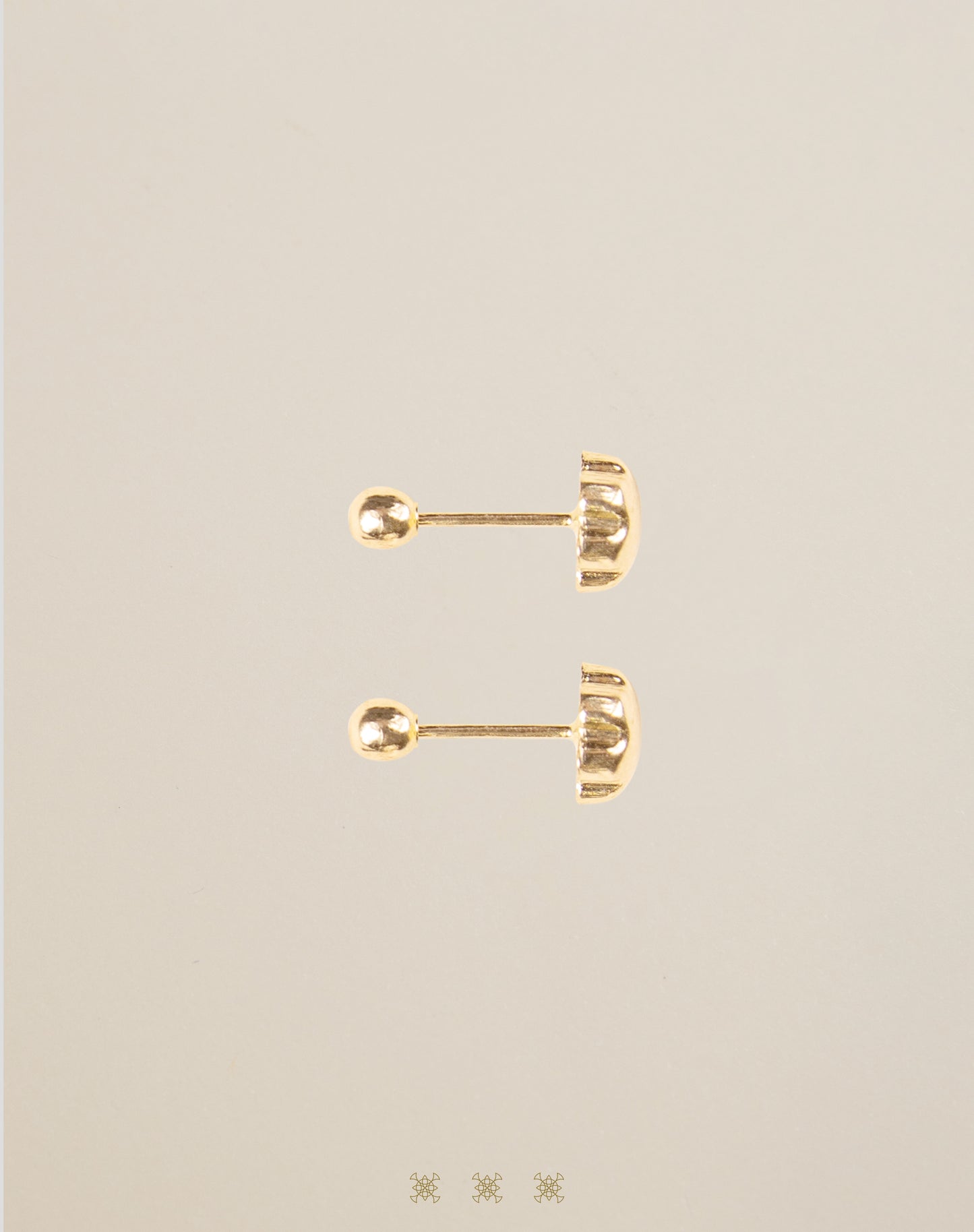 Broquel Oro 10k 86-203