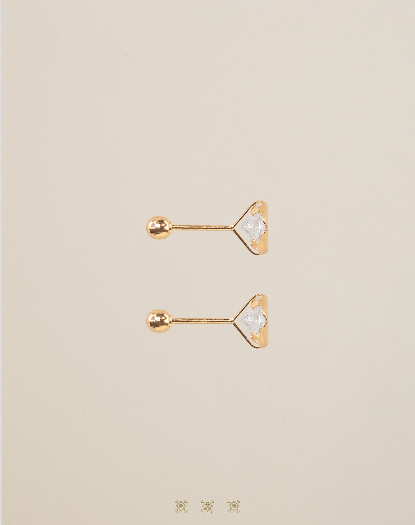 Broquel Oro 10k 86-642