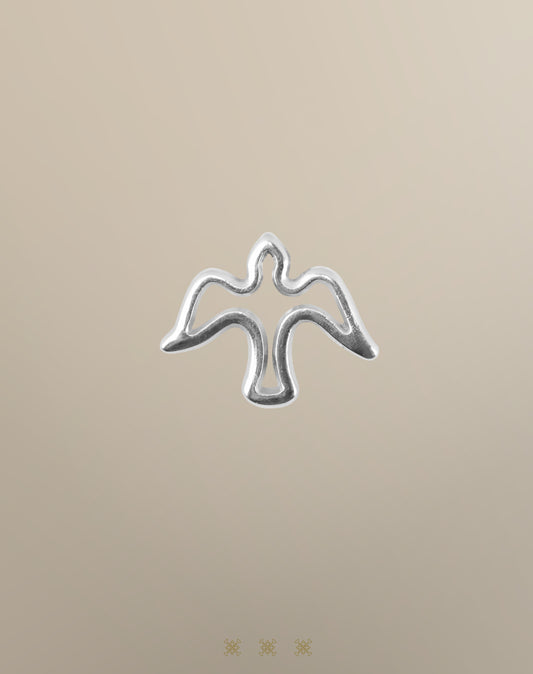 Pin de Espiritu Santo plata para Primera Comunión 90-492