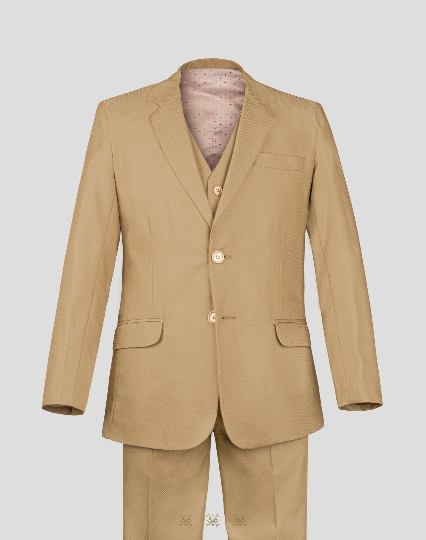 Traje Juvenil kaki 91-009