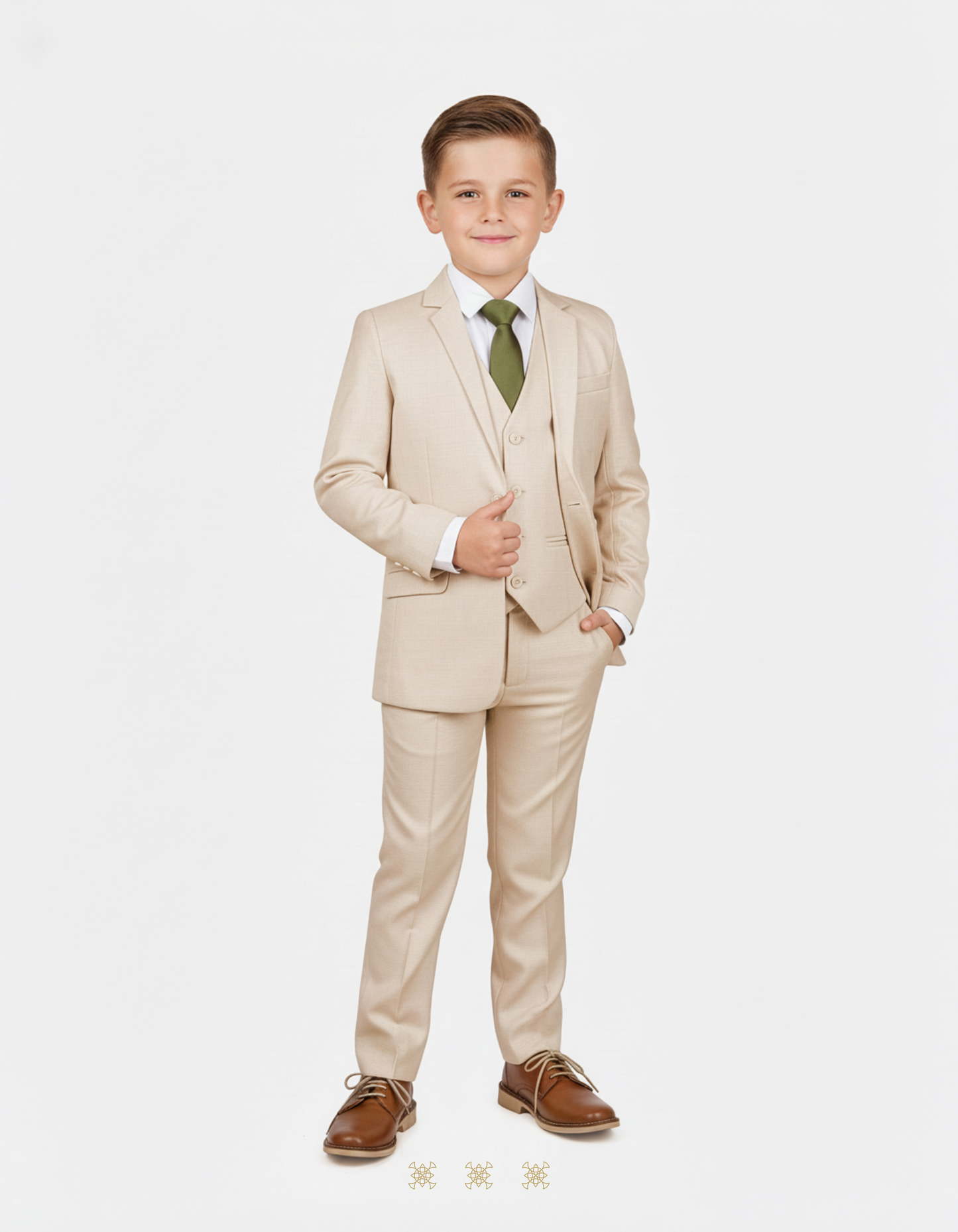 Traje infantil hueso 91-020