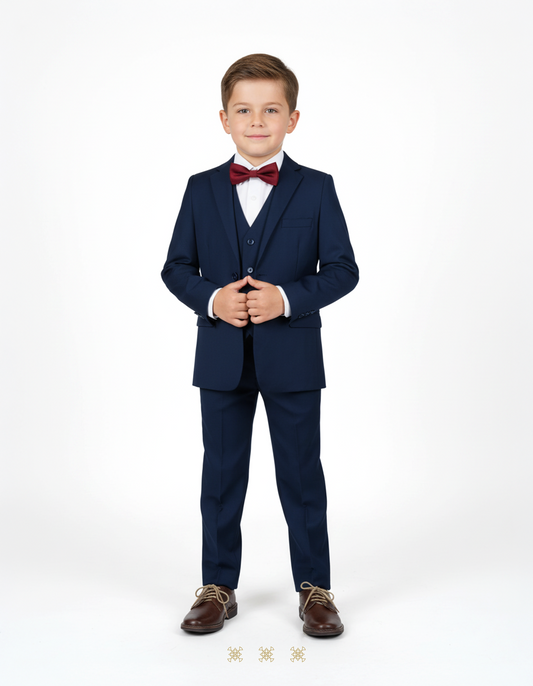 Traje infantil azul rey 91-027