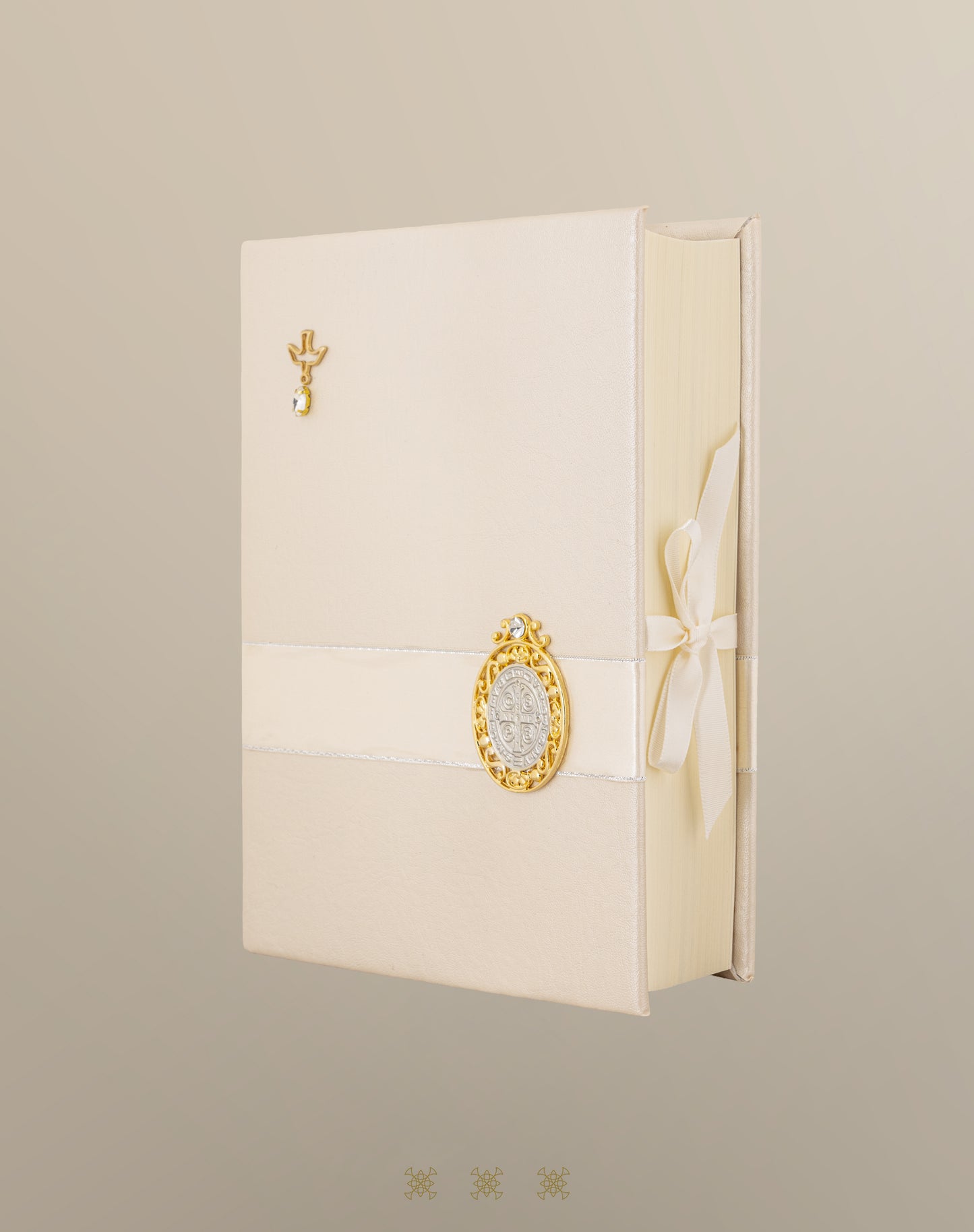 Biblia de boda champagne / oro 92-177