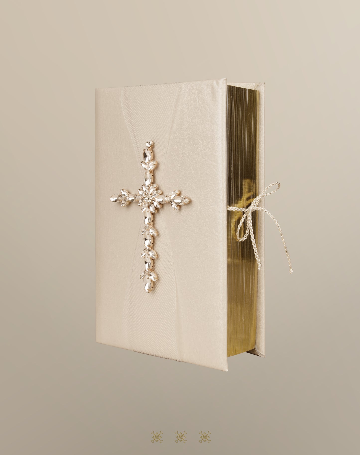 Biblia de boda champagne / oro 92-190
