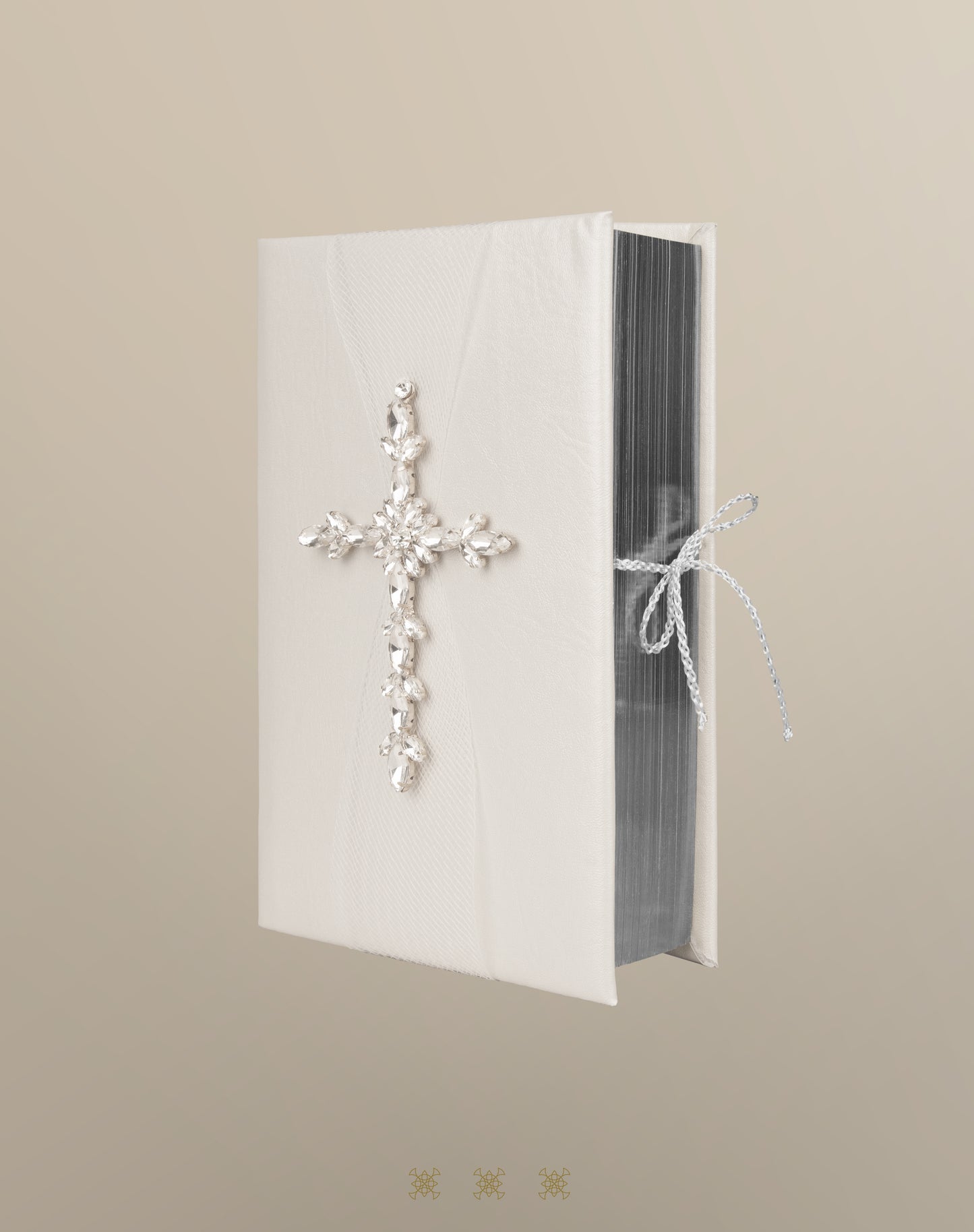 Biblia de boda ivory / plata 92-190