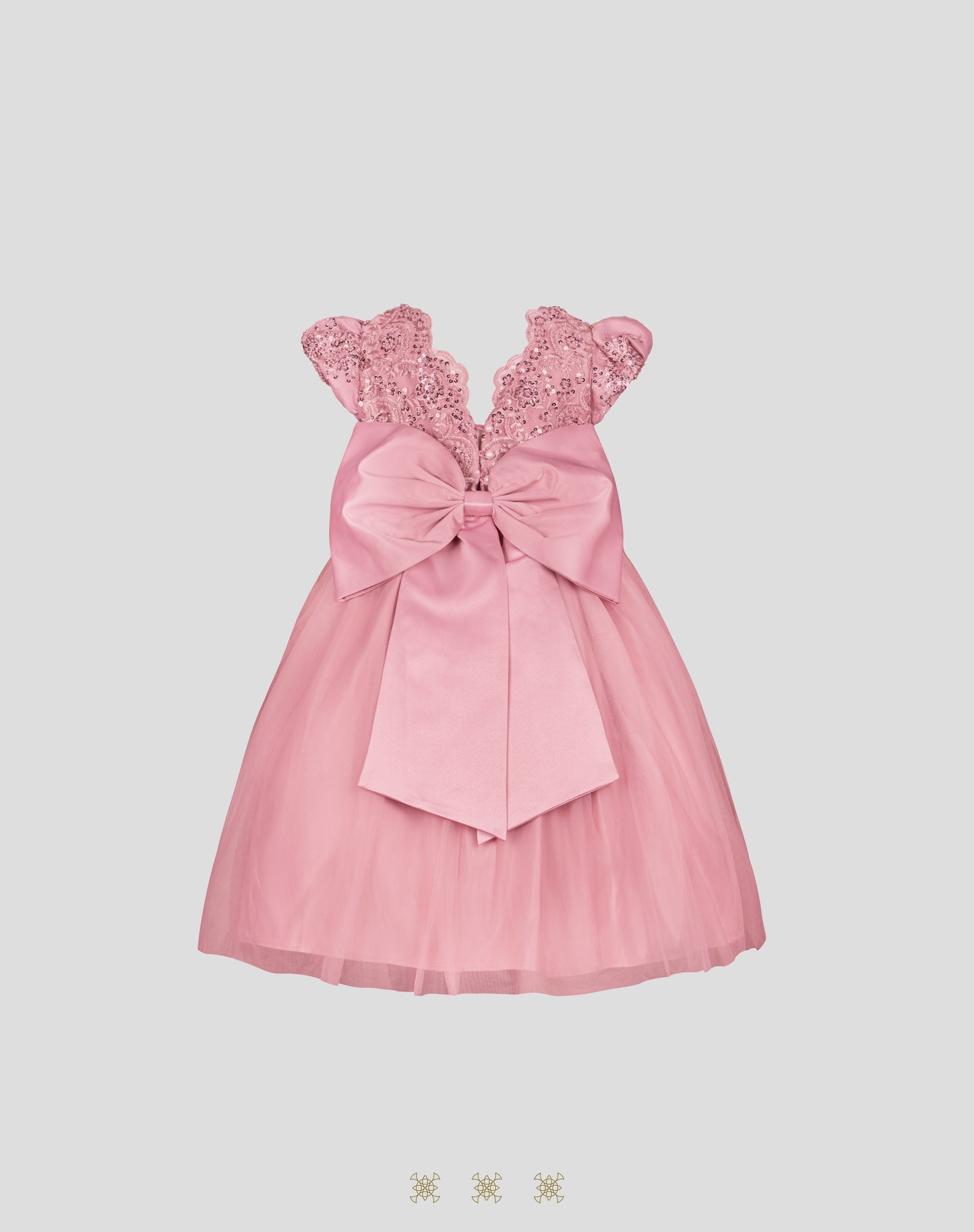 Vestido Infantil Palo de Rosa B7-010