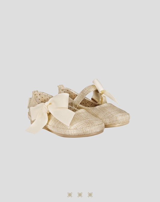 Zapatos de niña Golden Beige 85-020