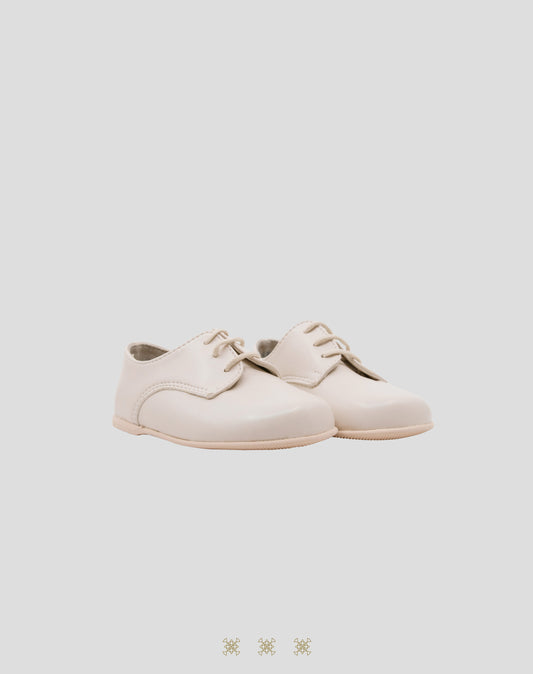 Zapato infantil hueso 03-005