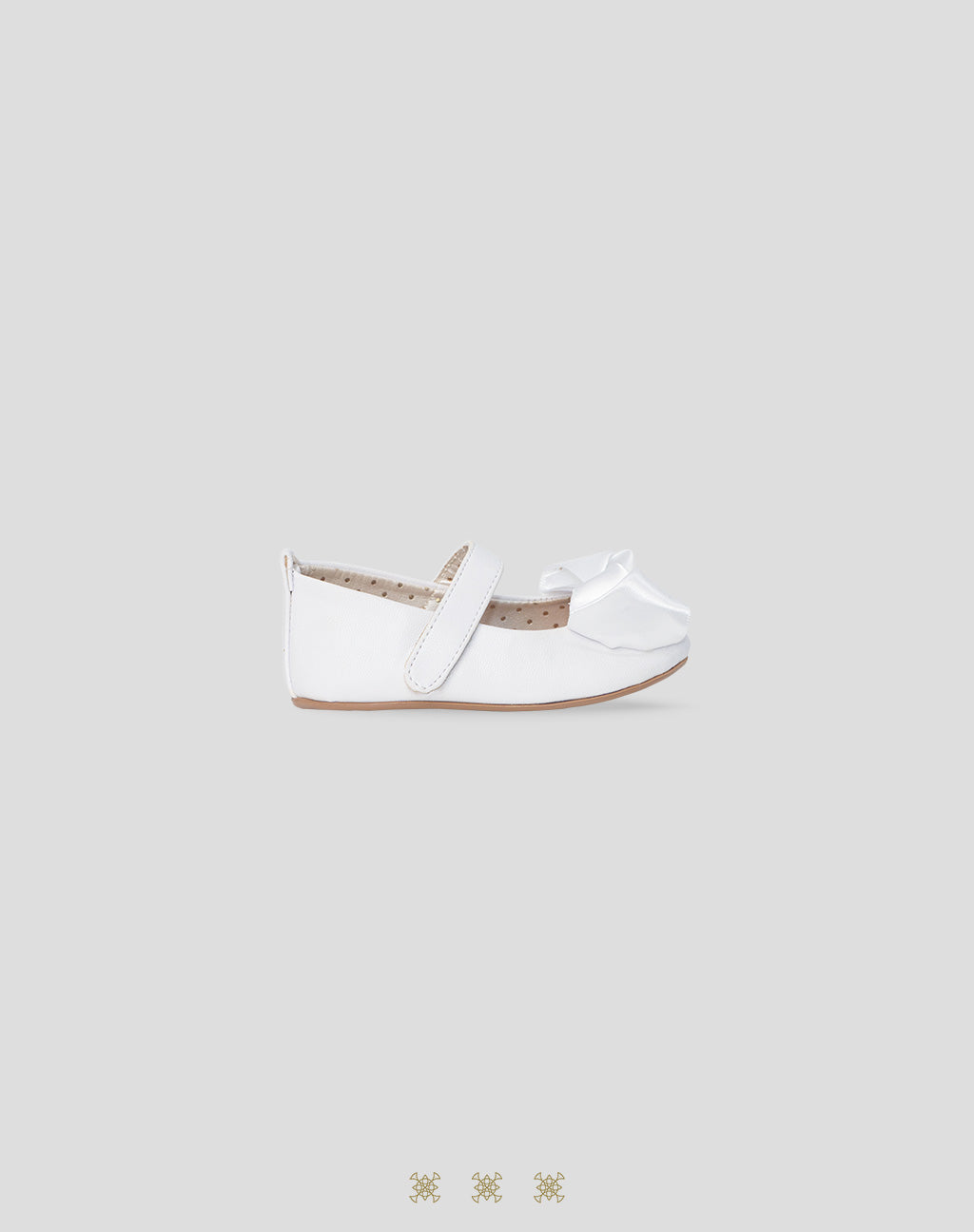 Zapatos de niña blanco 85-022