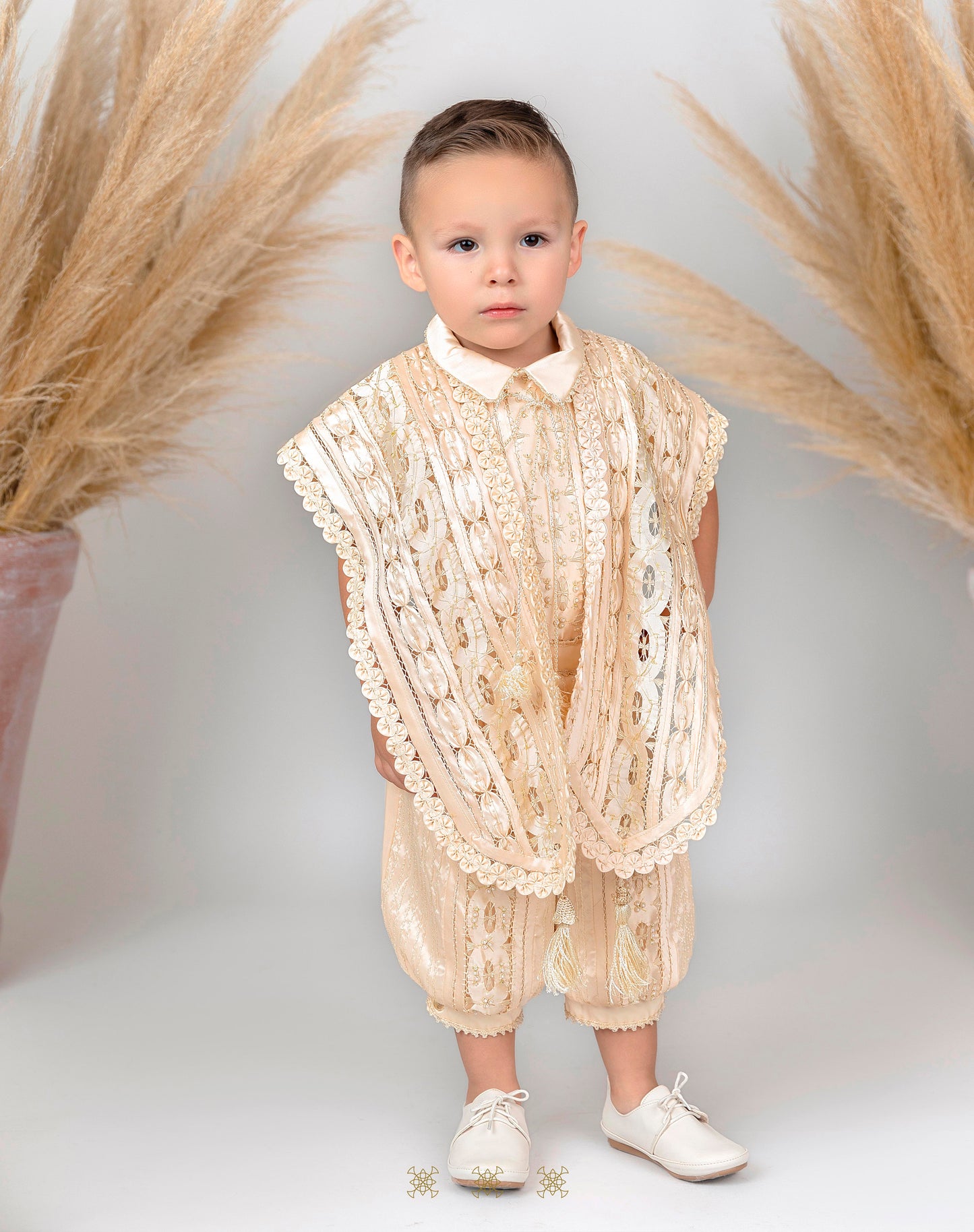 Fino Ropón de bautizo de niña 02-642