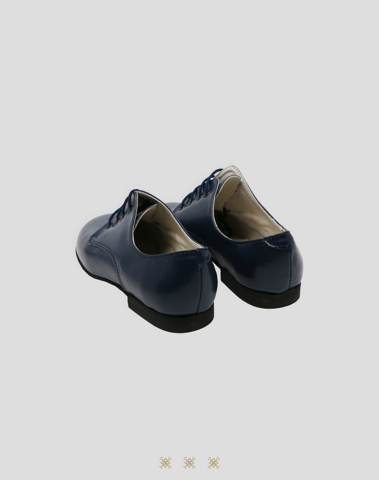 Zapato juvenil azul 03-005