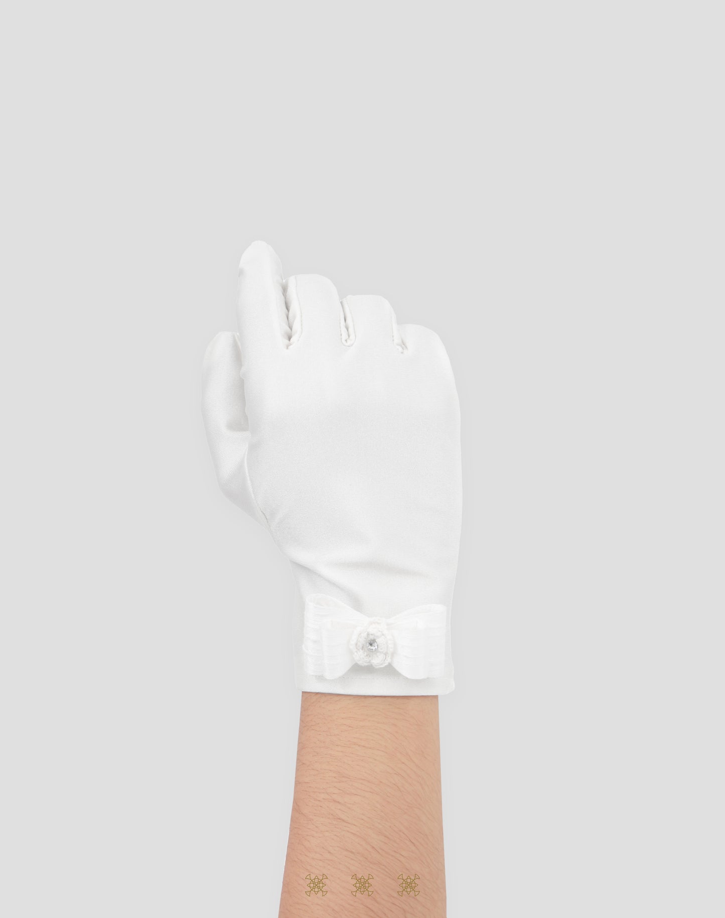 Accesorio de moño blanco 73-046