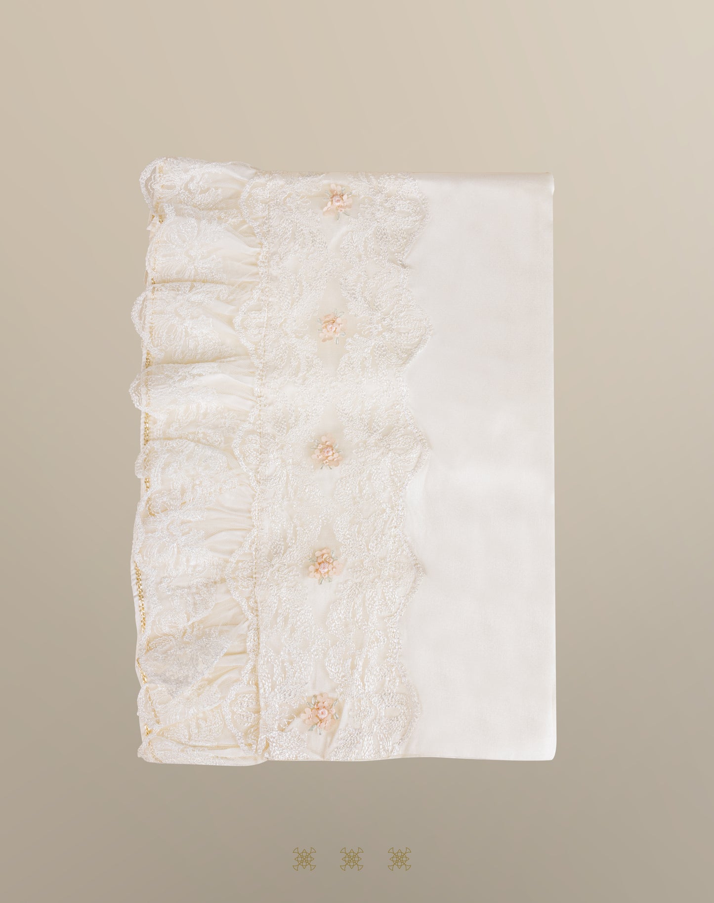 Sábana hueso rosa 02-489