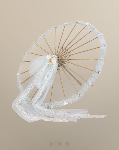 Atuendo de ceremonia talla 12 hueso / verde 02-552