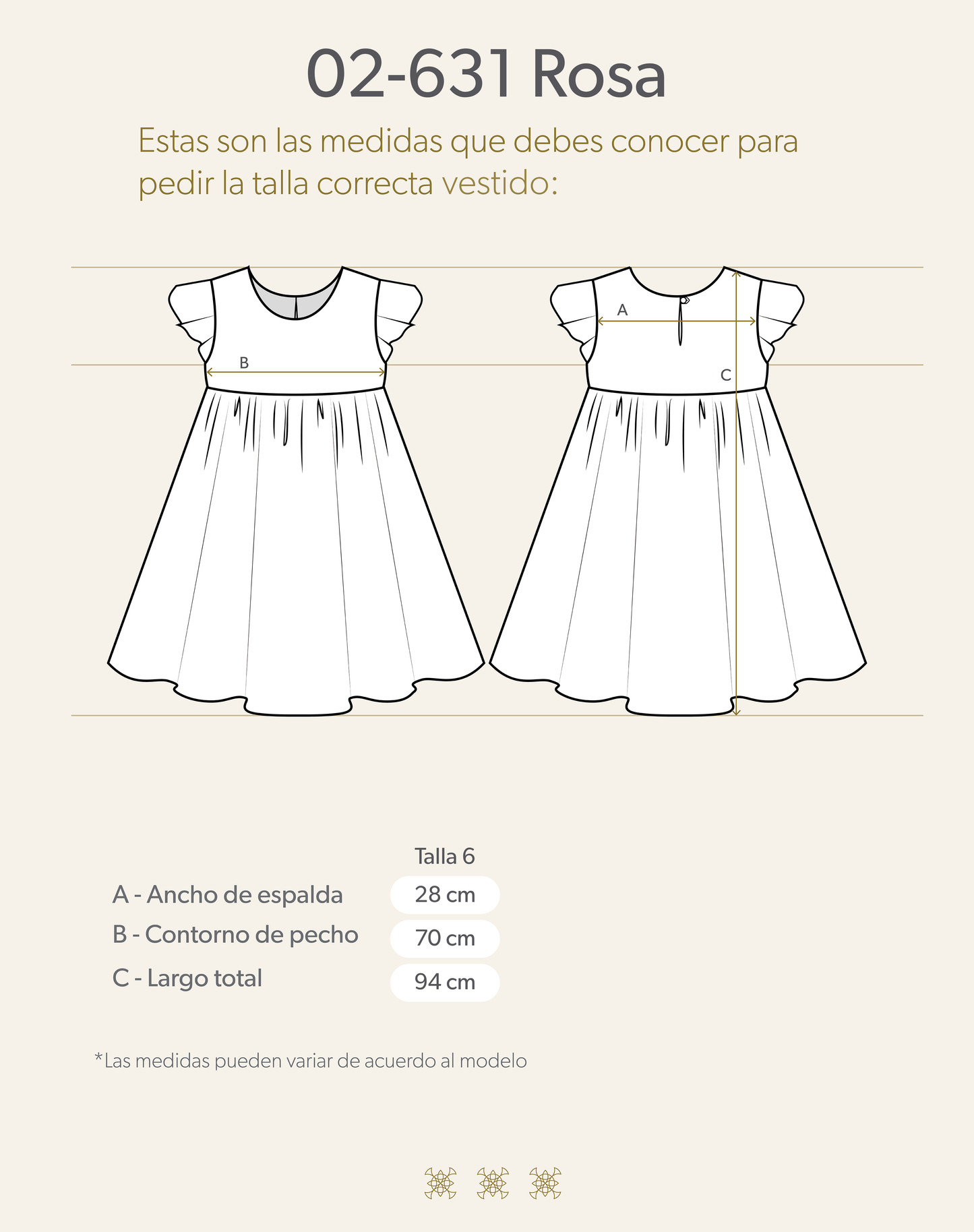 Vestido Infantil Rosa 02-631