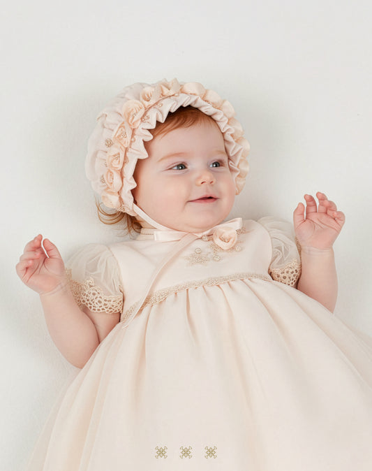 Ropón de bautizo de niña 02-639