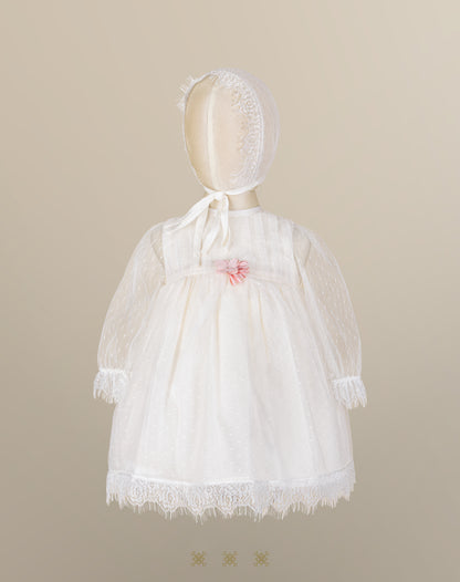 Batita Infantil hueso / rosa 02-721
