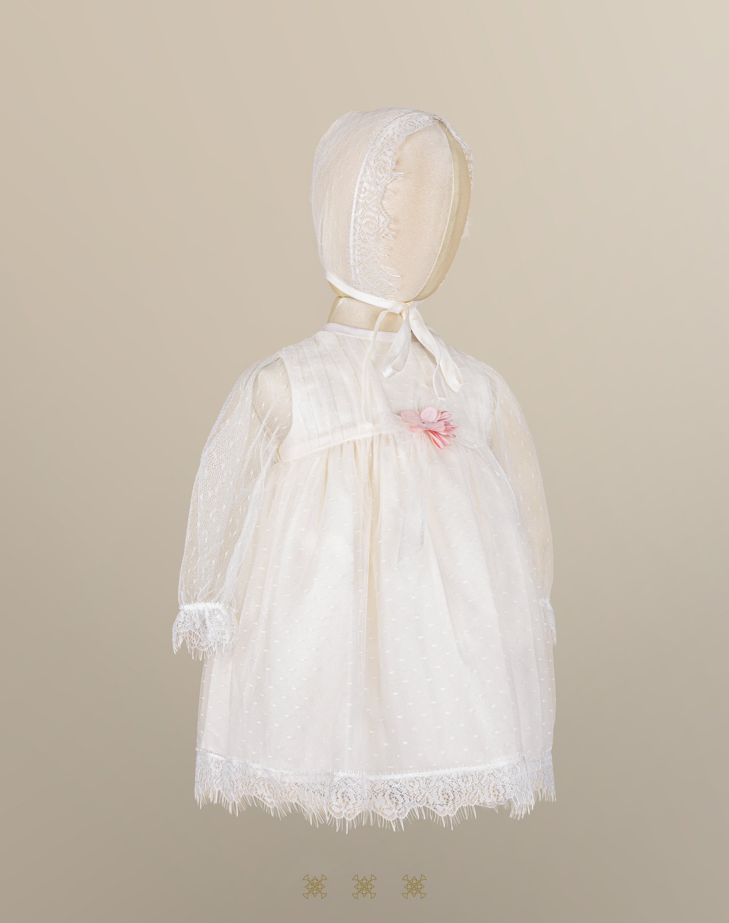 Batita Infantil hueso / rosa 02-721