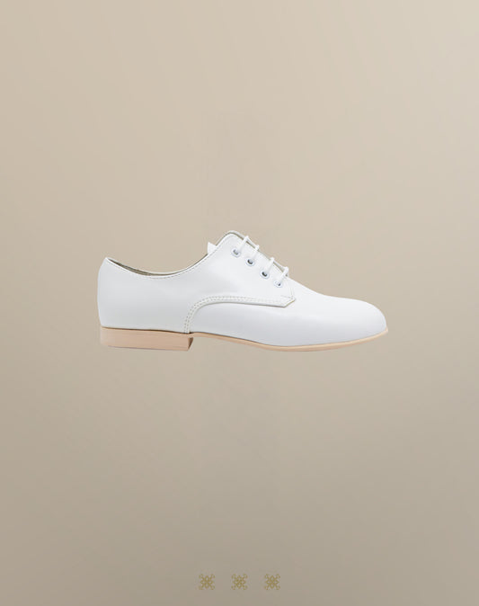 Zapato juvenil blanco 03-005