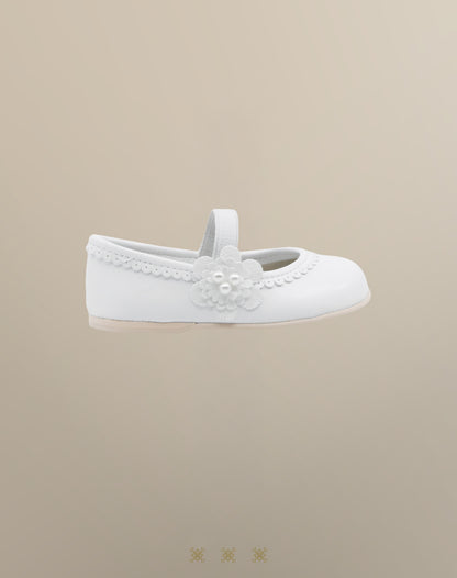 Zapatos de niña blanco 03-076