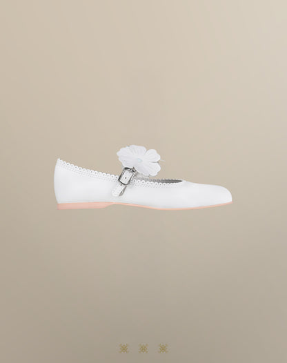 Zapatos juvenil blanco 03-079