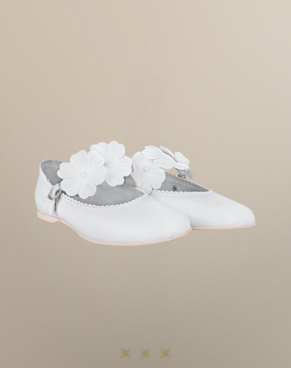 Zapatos juvenil blanco 03-079