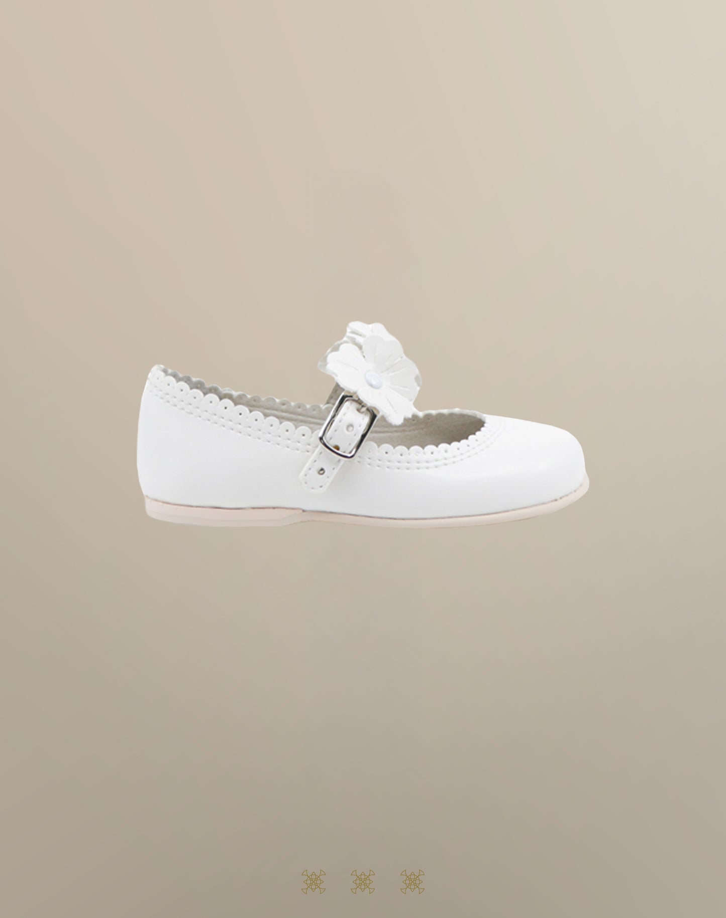 Zapatos de niña infantil blanco 03-079