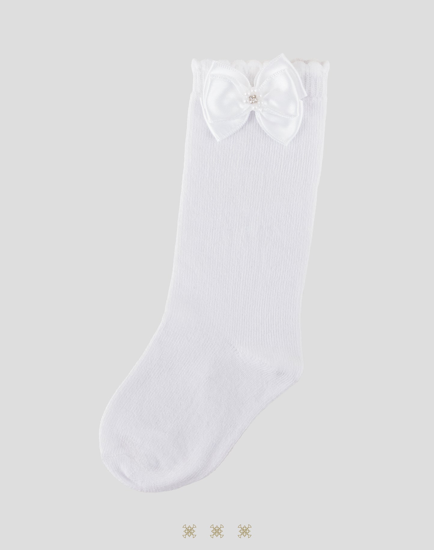 Calceta alta moño pequeño 03-290