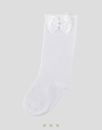 Calceta alta moño pequeño 03-290