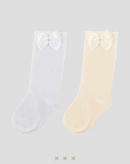 Calceta alta moño pequeño 03-290