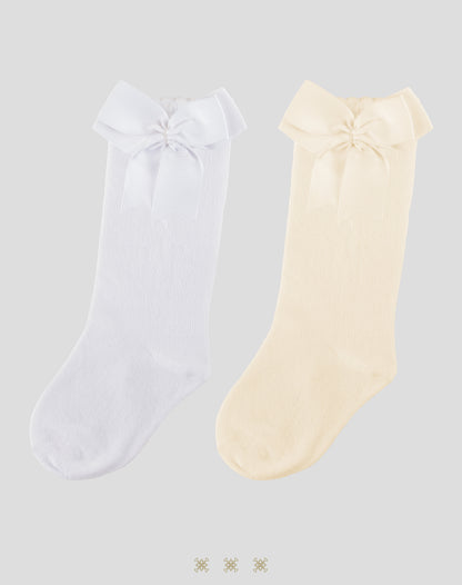 Calceta alta moño grande 03-290