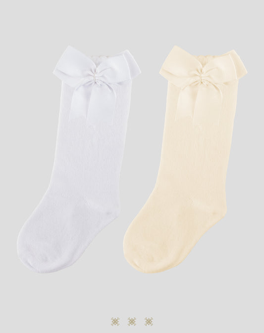 Calceta alta moño grande 03-290